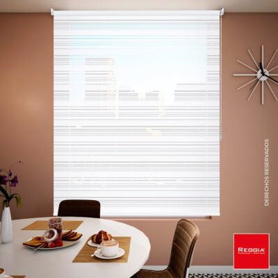 Zoom Cortina Enrollable Translúcida Reggia